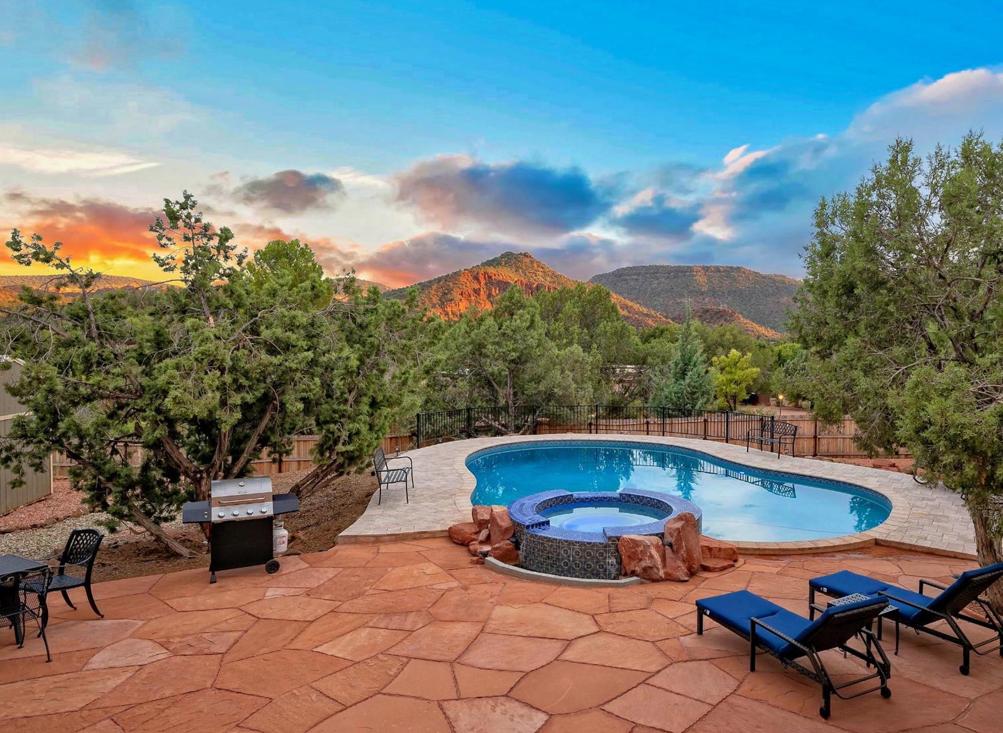 Sedona'S Paradise Found, Saltwater Pool And Hot Tub, Private Oasis! Екстериор снимка