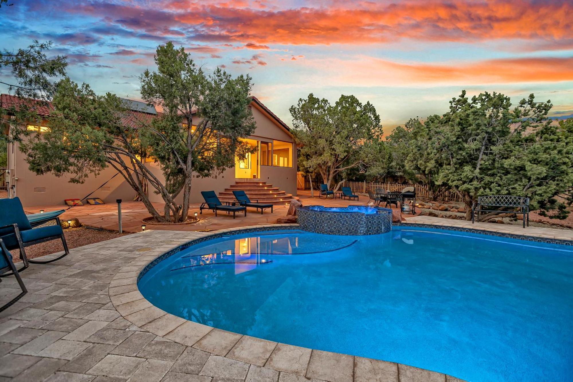 Sedona'S Paradise Found, Saltwater Pool And Hot Tub, Private Oasis! Екстериор снимка