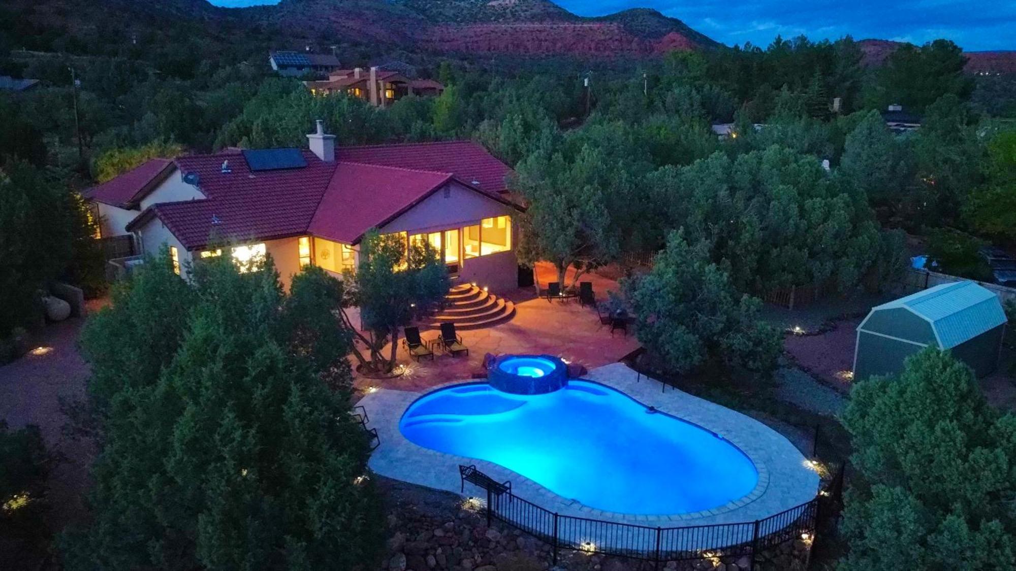 Sedona'S Paradise Found, Saltwater Pool And Hot Tub, Private Oasis! Екстериор снимка