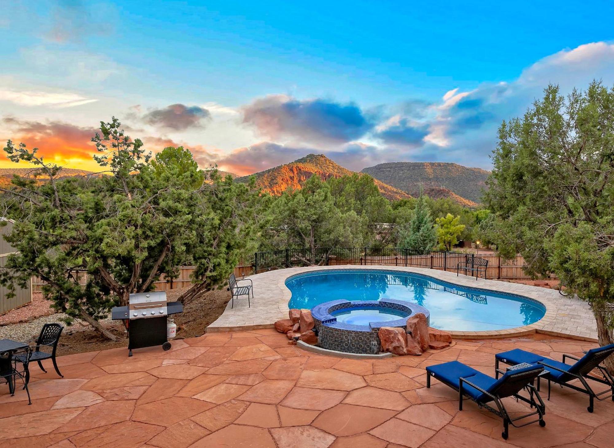 Sedona'S Paradise Found, Saltwater Pool And Hot Tub, Private Oasis! Екстериор снимка