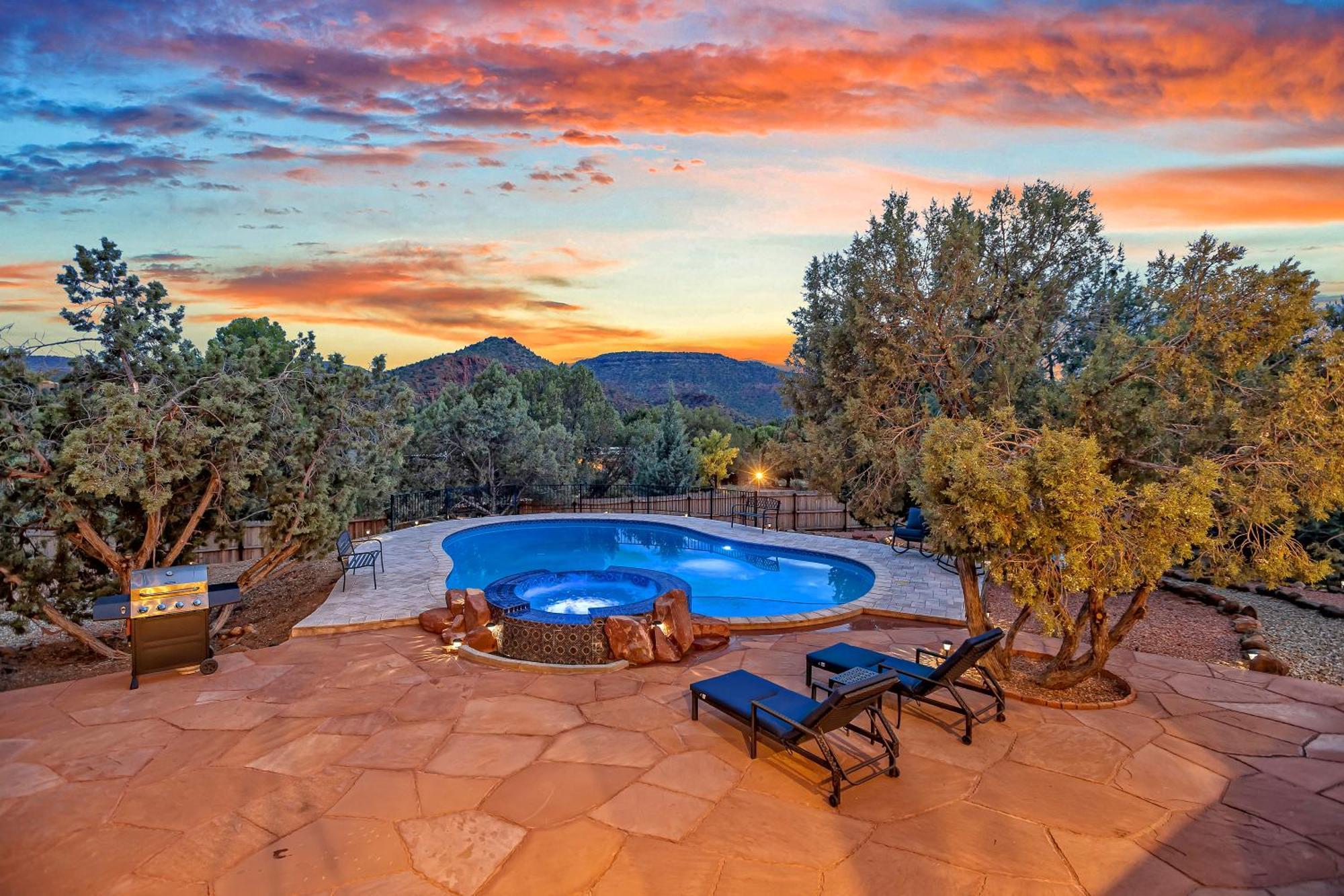 Sedona'S Paradise Found, Saltwater Pool And Hot Tub, Private Oasis! Екстериор снимка